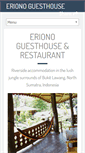 Mobile Screenshot of erionoguesthouse-bukitlawang.com